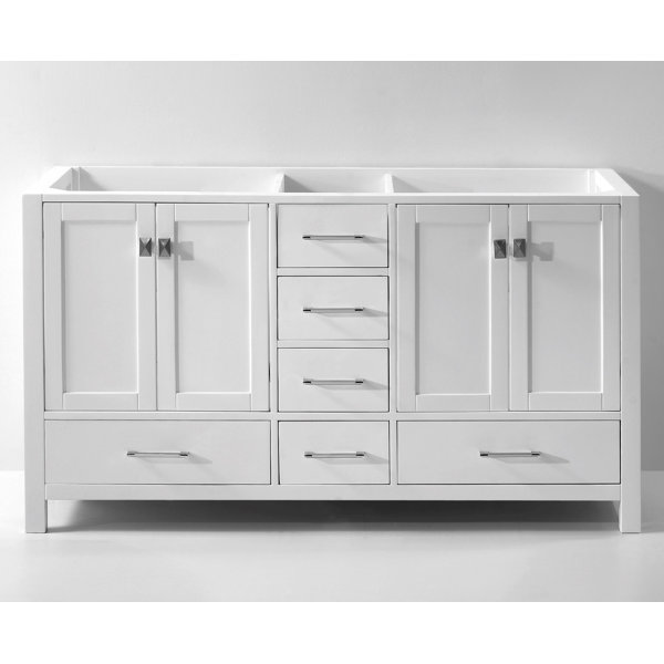 Etta Avenue™ Taya 59.2" Double Bathroom Vanity Base Only & Reviews